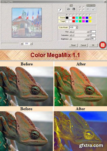 Color MegaMix 1.1 - Photoshop Plug-in Color MegaMix 1.1 - Photoshop Plug-in