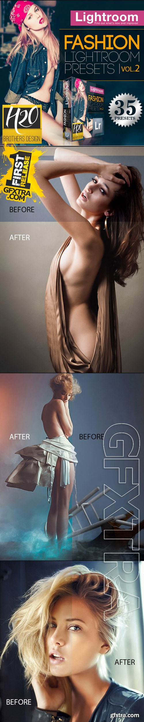 Graphicriver - 35 Fashion Lightroom Presets Vol. 2 9347200