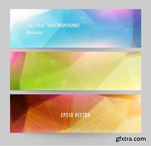 Banner Vector Creative Collection, 25xEPS