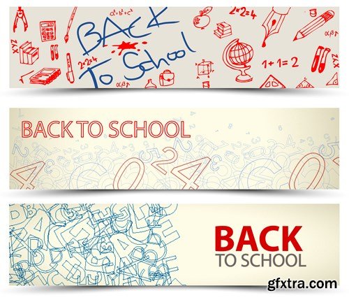 Banner Vector Creative Collection, 25xEPS