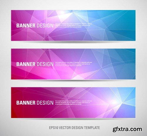 Banner Vector Creative Collection, 25xEPS