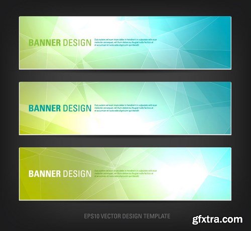 Banner Vector Creative Collection, 25xEPS