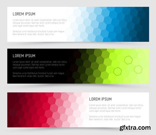 Banner Vector Creative Collection, 25xEPS