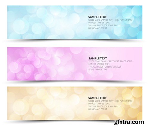 Banner Vector Creative Collection, 25xEPS