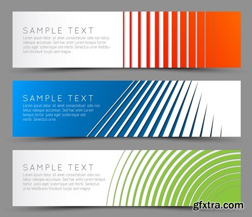 Banner Vector Creative Collection, 25xEPS