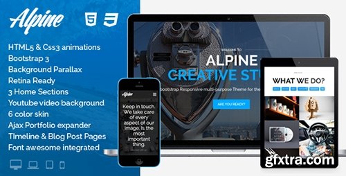 ThemeForest - Alpine - Responsive One Page Parallax Template - FULL ThemeForest - Alpine - Responsive One Page Parallax Template - FULL