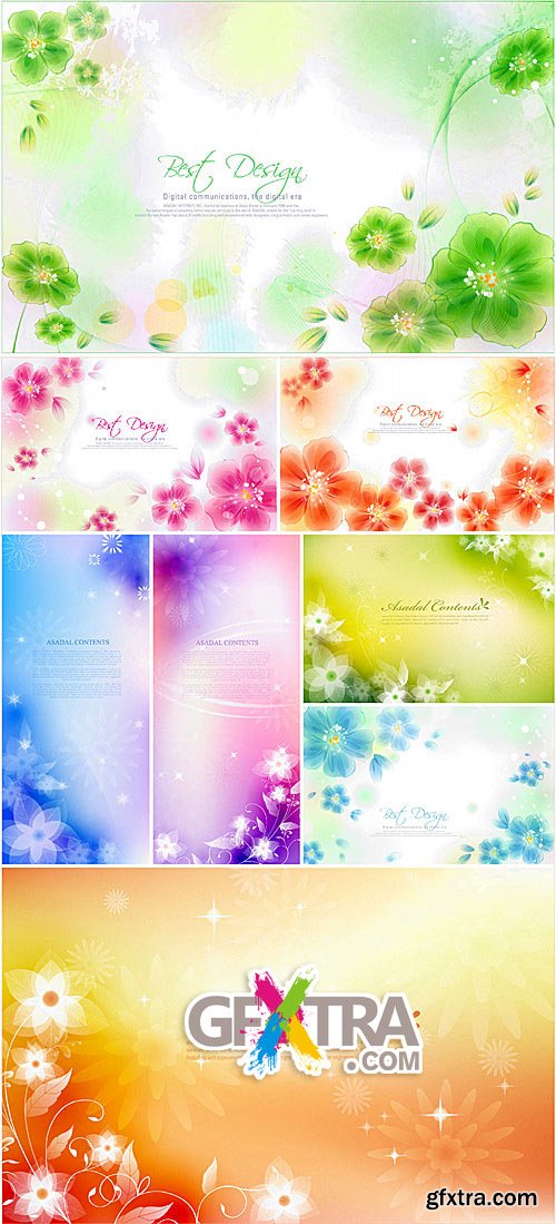 Floral backgrounds