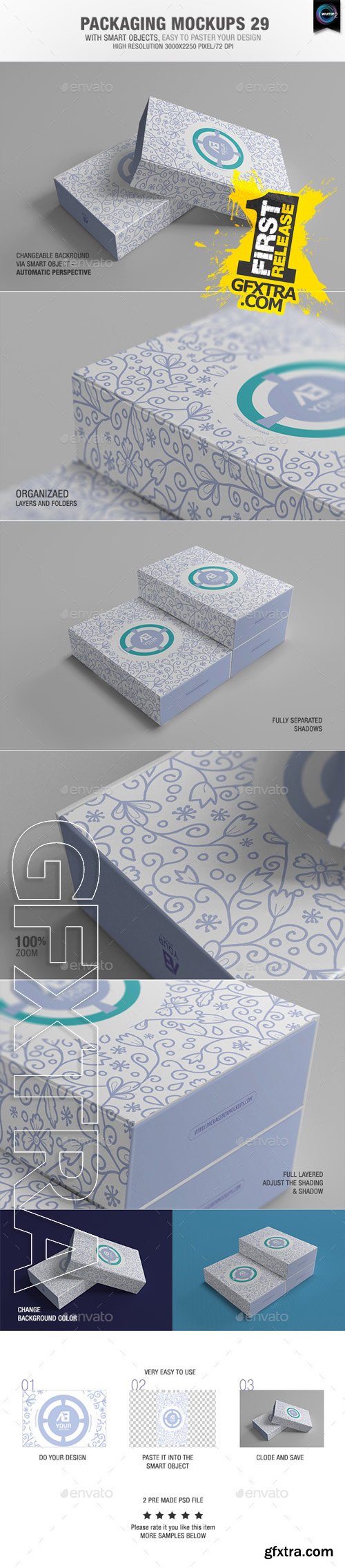 Graphicriver - Packaging Mock-ups 29 9692174