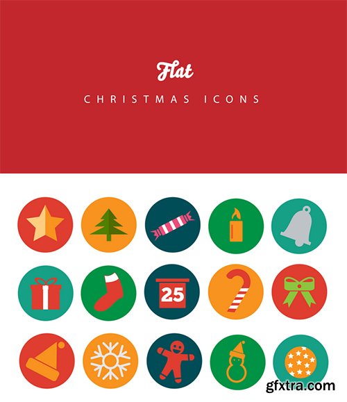 PSD Web Icons - 15 Christmas And New Year 2015 Flat Icons PSD Web Icons - 15 Christmas And New Year 2015 Flat Icons