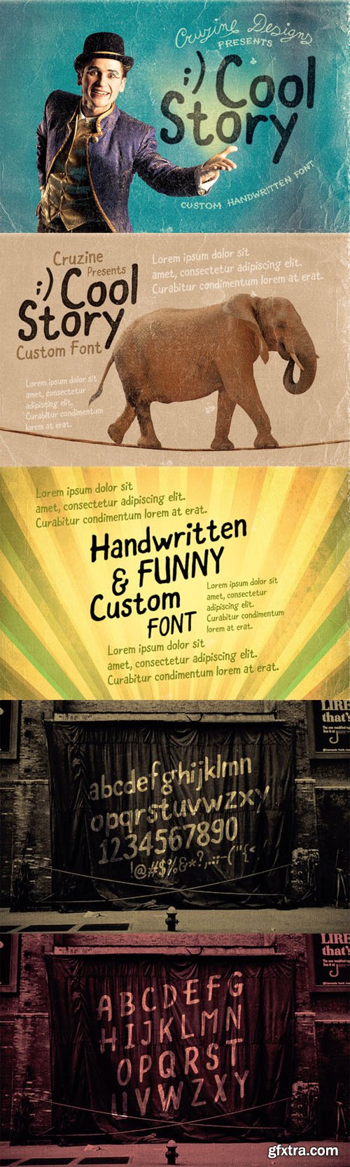 Cool Story Custom Font