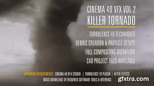 Helloluxx - VFX Cinema 4D Training - Volume 2: Killer Tornado