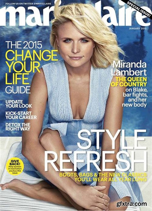 Marie Claire USA - January 2015