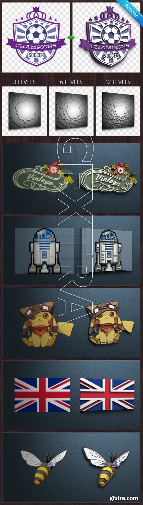 Graphicriver - 3D Badge Converter 9657982