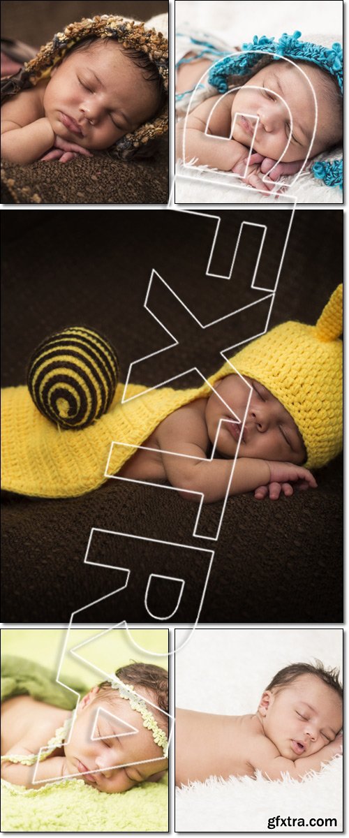 Wonderful kids, babies pose - Stock photo