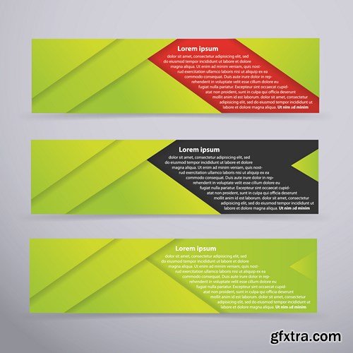 Banner Vector Creative Collection 2, 25xEPS