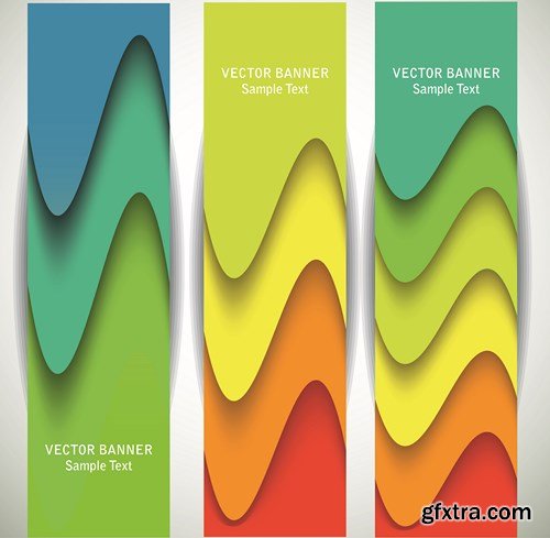 Banner Vector Creative Collection 2, 25xEPS