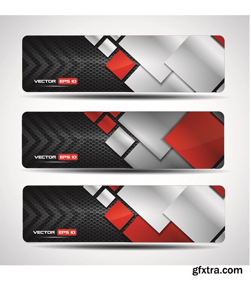 Banner Vector Creative Collection 2, 25xEPS