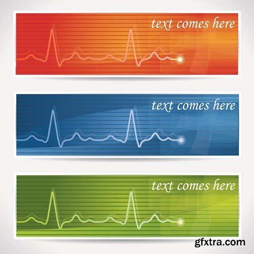 Banner Vector Creative Collection 2, 25xEPS