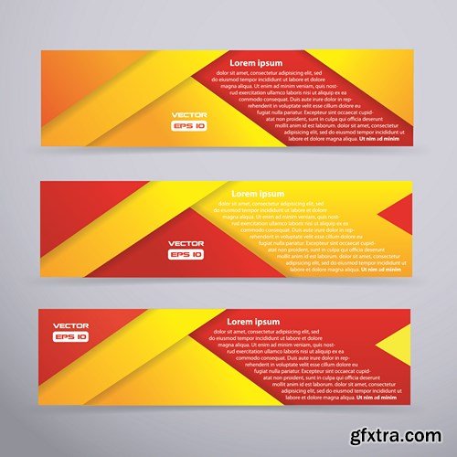 Banner Vector Creative Collection 2, 25xEPS