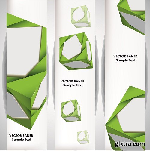 Banner Vector Creative Collection 2, 25xEPS