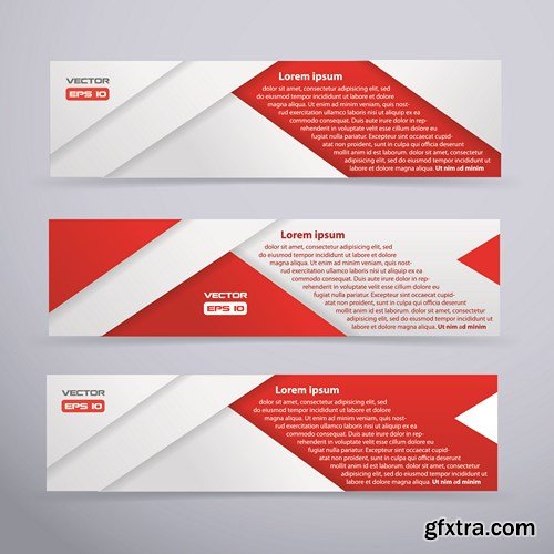 Banner Vector Creative Collection 2, 25xEPS