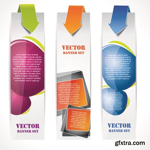Banner Vector Creative Collection 2, 25xEPS
