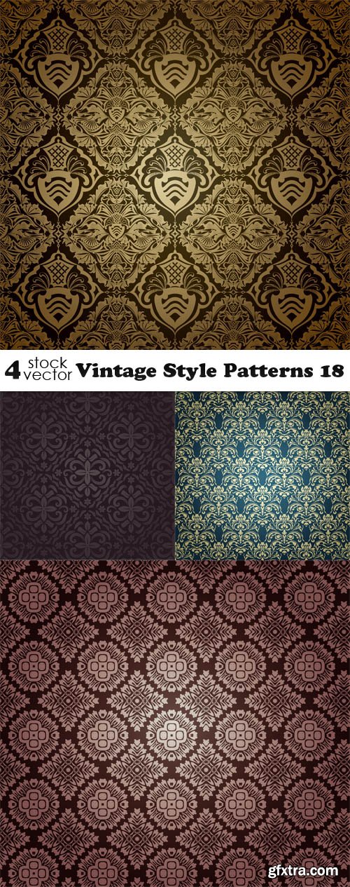 Vectors - Vintage Style Patterns 18