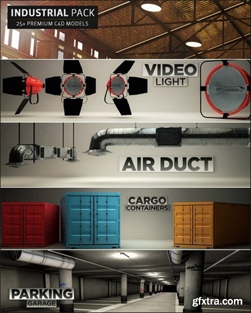 The Pixel Lab 3D Industrial Pack