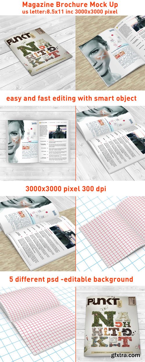 CreativeMarket - Magazine Mock Up 77584 CreativeMarket - Magazine Mock Up 77584