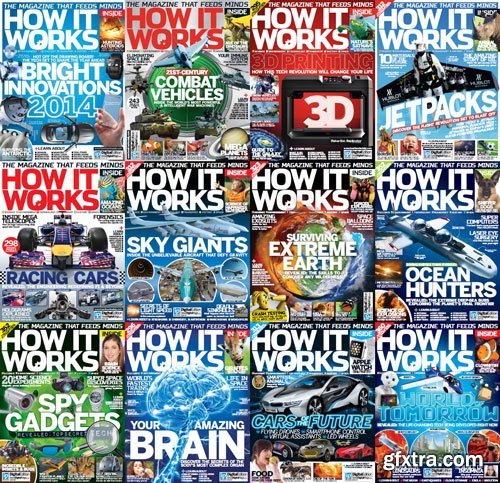 How It Works Magazine - 2014 Full Year Issues Collection