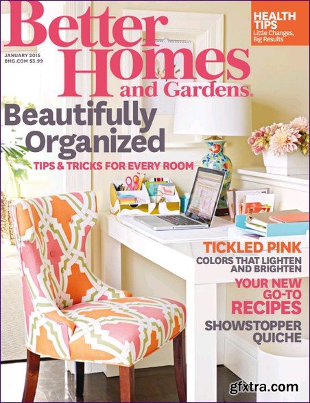 Better Homes and Gardens USA - January 2015 (True PDF)