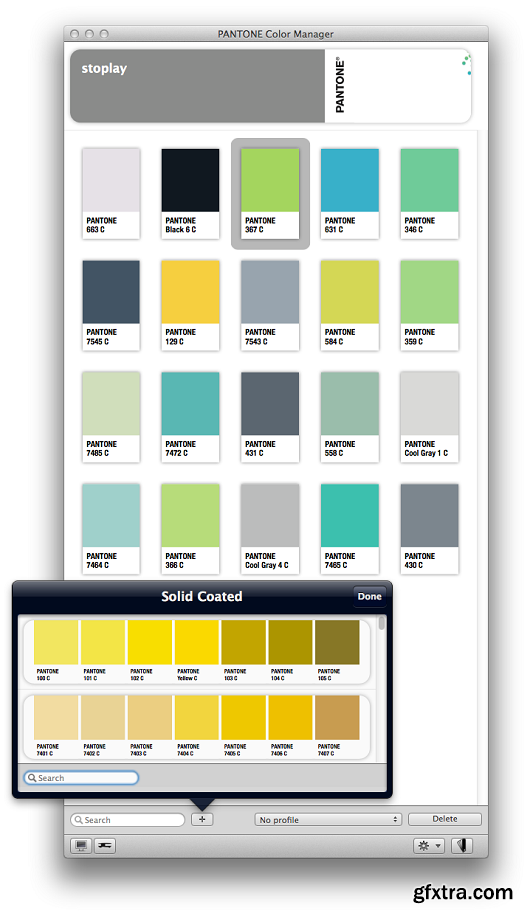 Pantone Color Manager 2.1.0 MacOSX