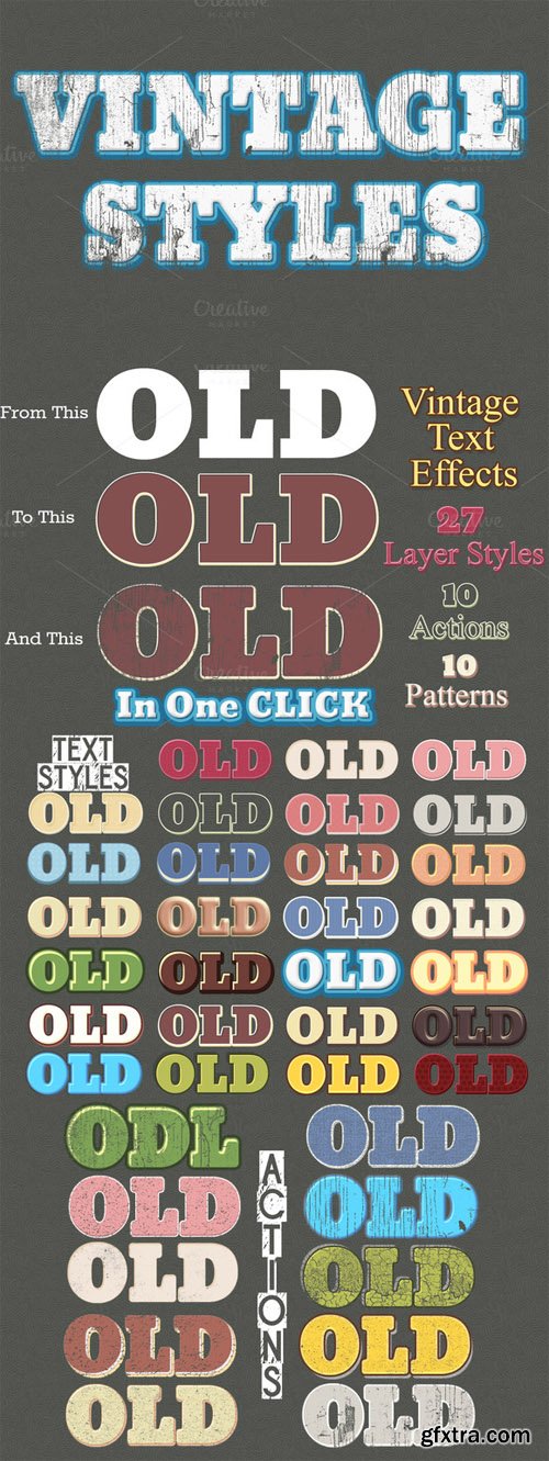 CreativeMarket - Vintage Effects 21951 CreativeMarket - Vintage Effects 21951