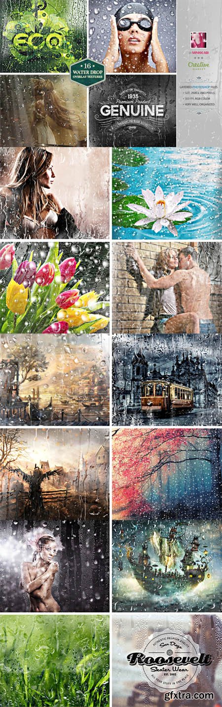 CreativeMarket - 16 Water Drop Grunge Overlay Texture 38753 CreativeMarket - 16 Water Drop Grunge Overlay Texture 38753