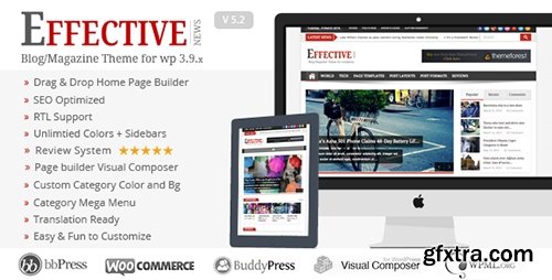 ThemeForest - Effective News v5.2.0 - Responsive WP News Magazine blog ThemeForest - Effective News v5.2.0 - Responsive WP News Magazine blog