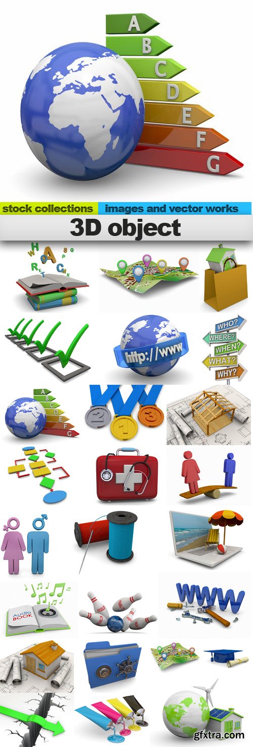 3D object,25 x UHQ JPEG