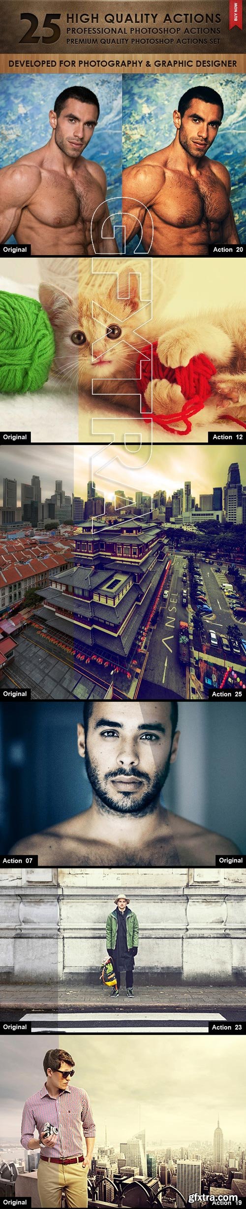 Graphicriver - 25 High Quality Actions 9711506