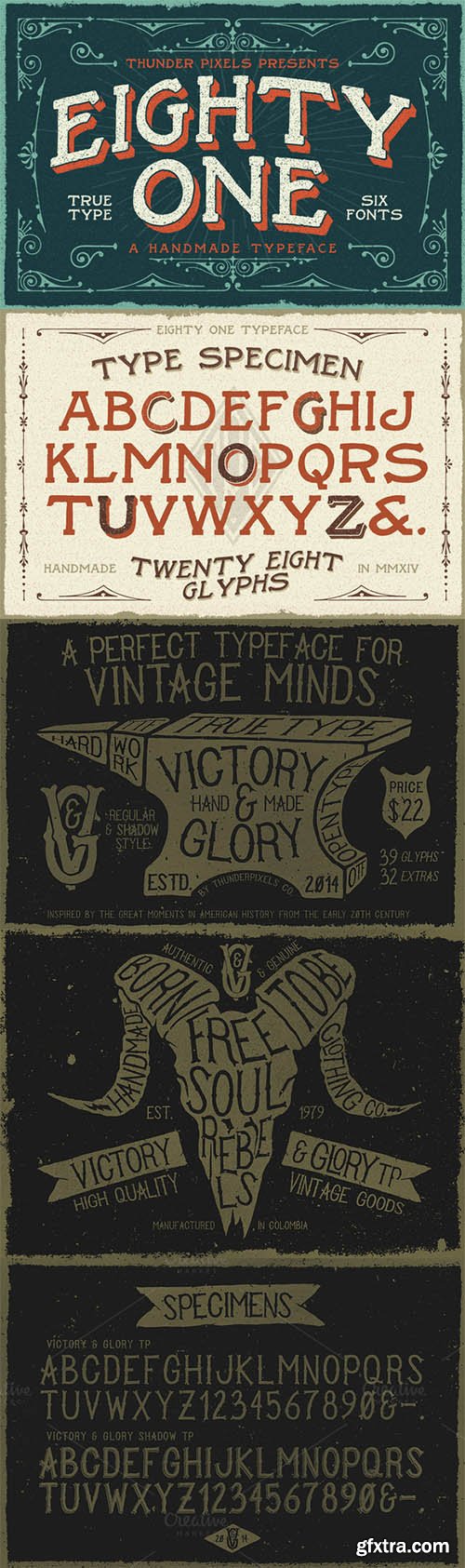 Fontastik Bundle - 5 Font Family