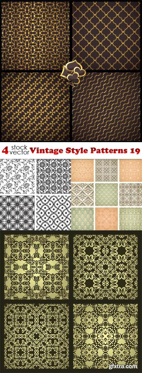 Vectors - Vintage Style Patterns 19