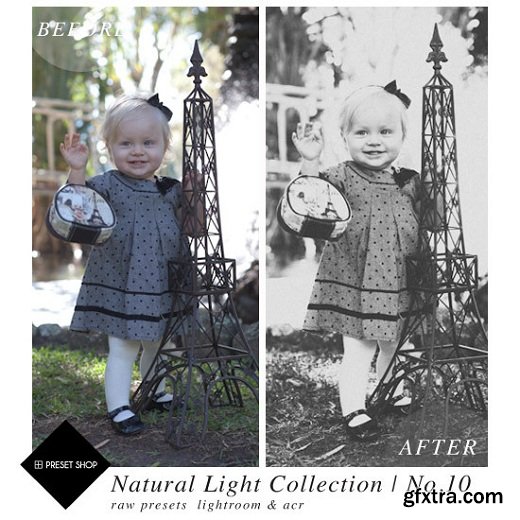 Preset Shop - Natural Light Lightroom Presets Collection