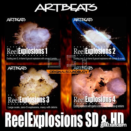 Artbeats - Effects: ReelExplosions 1-4 (PAL)