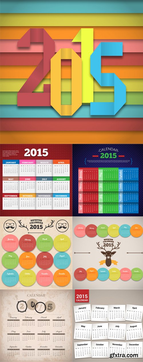 2015 Calendar templates