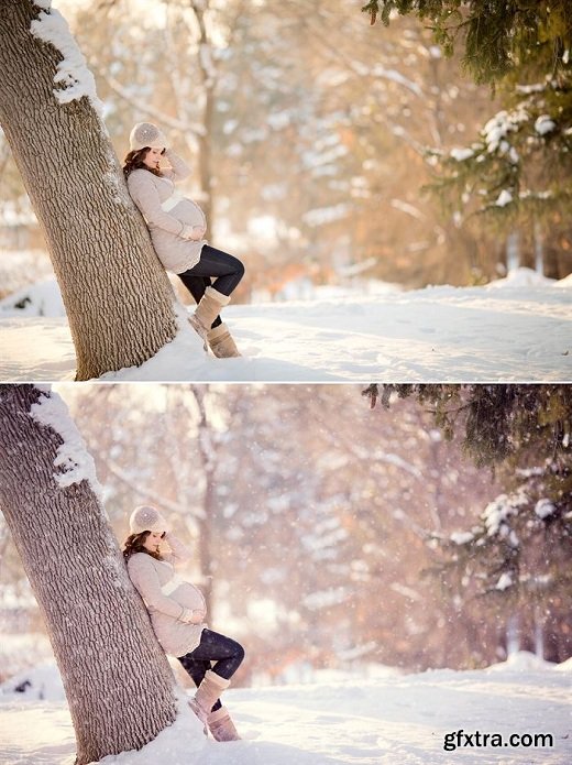 Pure Photoshop Actions - Winter Wonderland
