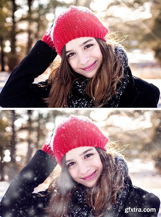 Pure Photoshop Actions - Winter Wonderland