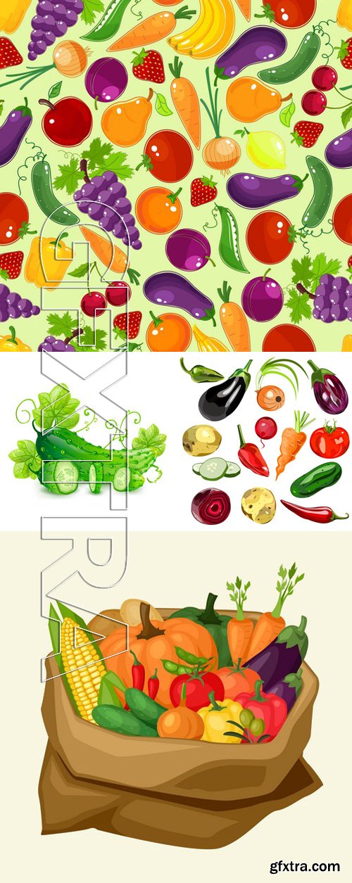 Stock Vectors - Vegetables