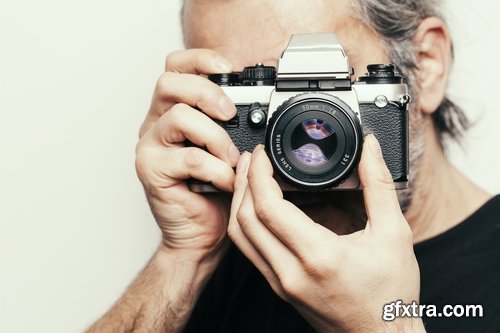 Photographer at work Stock images - 25 HQ Jpg