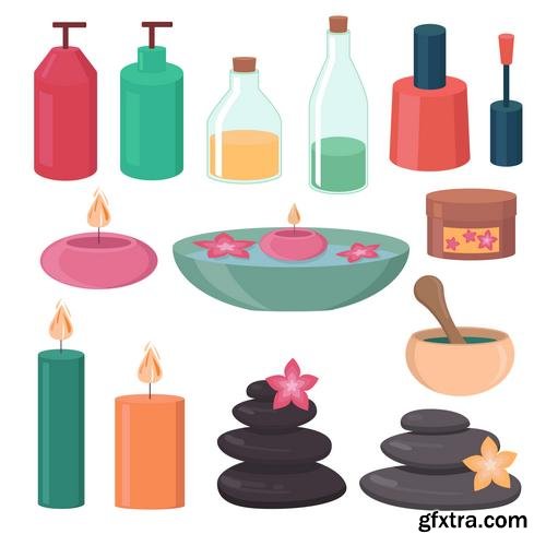 Vector - Set of Spa Elements