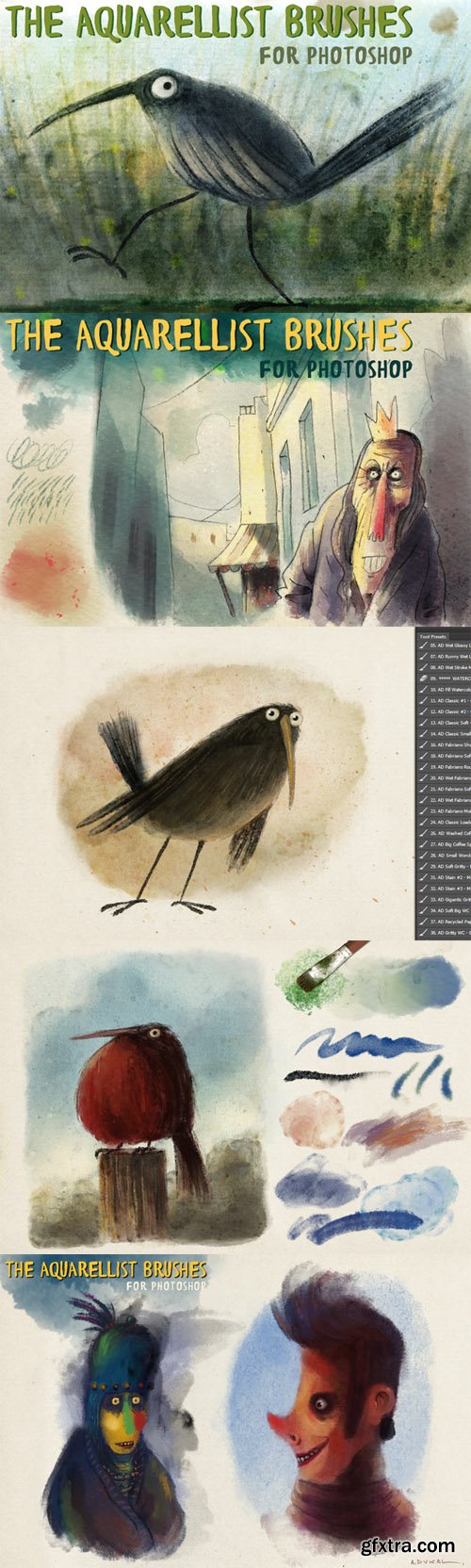 CM - The Aquarellist Brushes 135707 CM - The Aquarellist Brushes 135707