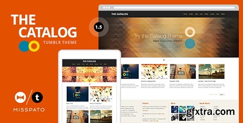 ThemeForest - The Catalog Tumblr Theme ThemeForest - The Catalog Tumblr Theme