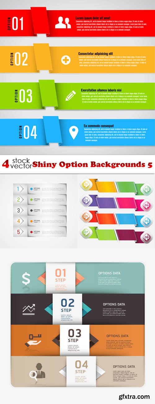 Vectors - Shiny Option Backgrounds 5